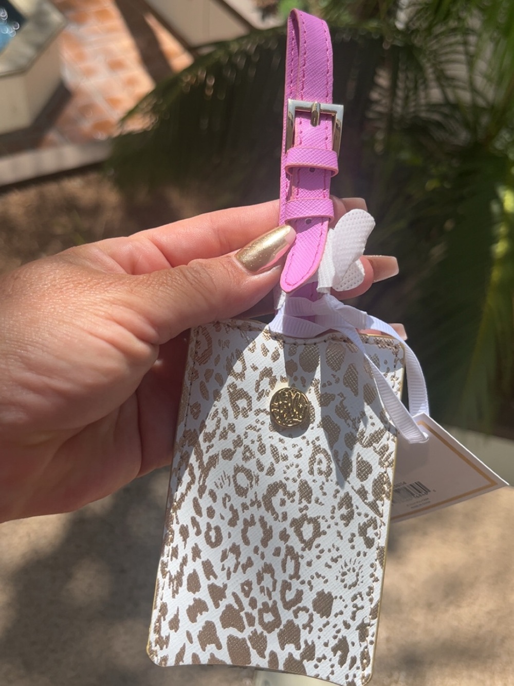 Lilly Pulitzer luggage tag - Picture 3 of 3